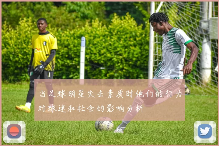 当足球明星失去素质时他们的行为对球迷和社会的影响分析